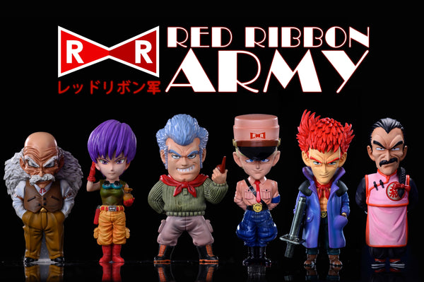 Red Ribbon Army Mercenary Tao, Colonel Silver, General Blue, General White, Dr. Gero &  Colonel Violet - Dragon Ball - LeaGue STUDIO [IN STOCK]