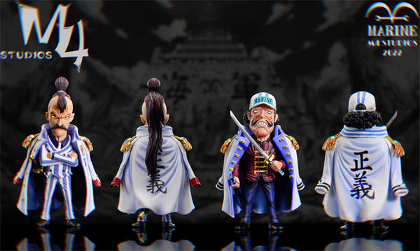 Marine 010 Vice Admiral Momonga & Doberman - One Piece - M4 Studios [IN  STOCK]