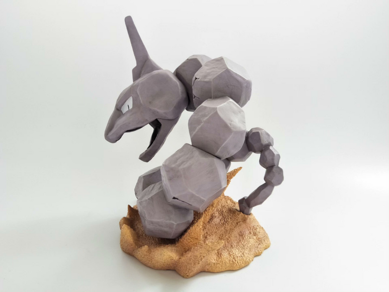 1/20 Scale World Zukan Onix - Pokemon Resin Statue - JB Studio